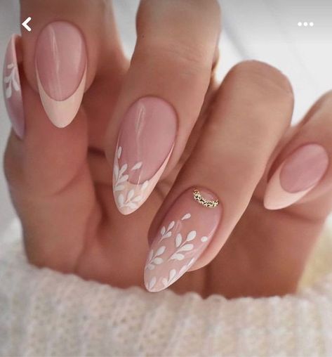 Bridesmaid Nails, Cream Nail Art, Cream Nail, Bridesmaids Nails, Blush Nails, Wedding Nails Design, Elegant Nails, Cute Nail Designs, Holiday Nails