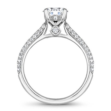 Meghan Markle Engagement Ring, Solitaire Ring Designs, Rings Ladies, Noam Carver, Couple Ring Design, Pave Diamond Engagement Rings, Mens Rings Fashion, Future Engagement Rings, Engagement Ring Setting