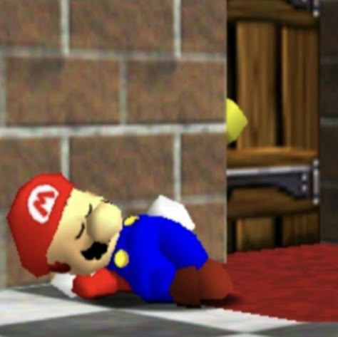 Mario Sleeping, Pfp Nintendo, Nintendo, Mario, Stars, Anime