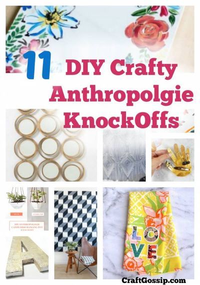 This Anthropologie roundup consists of the best Anthropologie Knock off crafts we could find. I have tried to find a variety of home crafts and decor ideas to suit everyone�s style. I really feel that Anthro is more of � Read More... Anthro Diy, Anthropologie Hacks, Anthropologie Diy, Anthropologie Decor, Modern Geometric Quilt, Tea Towels Diy, Diy Hooks, Diy Baby Clothes, Geometric Quilt