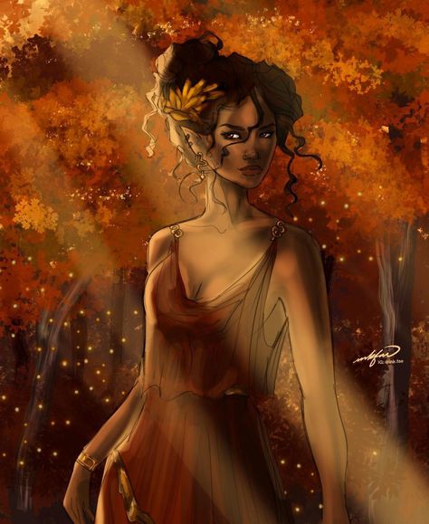 The Autumn Court, Autumn Court, Sarah J Maas, Sarah J, The Lady, Wonder Woman, Princess Zelda, Fan Art, Zelda Characters