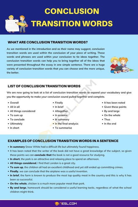 Conclusion Ideas, Conclusion Transition Words, Conclusion Words, Essay Layout, Personal Essay, Transition Words, Best Essay Writing Service, Ielts Writing, Essay Writing Skills