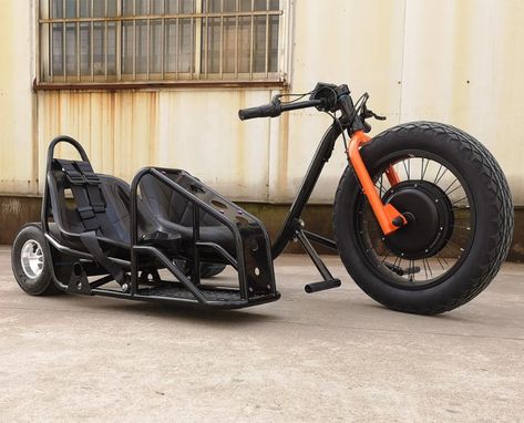 Drift Trike Kit, Electric Drift Trike, Motorized Trike, Drift Trike Frame, Trike Bicycle, Mini Chopper, Motorised Bike, Boy Bike, Drift Trike