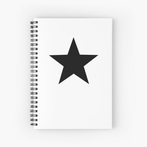 Star Journal, Star Notebook, Five Star Notebook, Tattoo Boy, Diy Notebook Cover, Preppy School Supplies, Diy Notebook, School Notebooks, Star Design