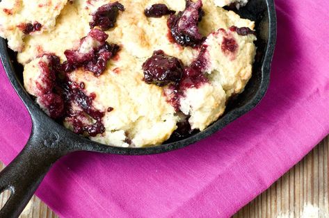 Dewberry cobbler | Homesick Texan Dewberry Cobbler Recipe, Dewberry Cobbler, Homesick Texan, Pecan Cobbler, Berry Cobbler, Blackberry Cobbler, Cobbler Recipes, Cast Iron Cooking, Sweets Desserts