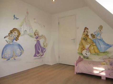 Princess Mural, Toddler Bed, Kids Room, Mural, Disney, Bed, Furniture, Quick Saves, Home Decor