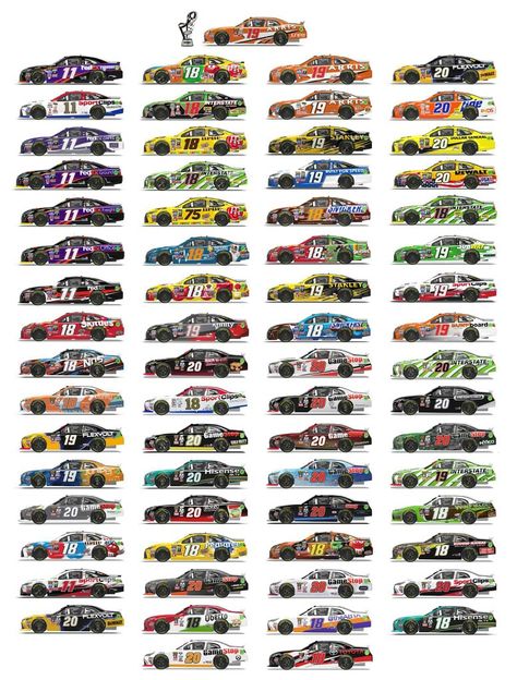 Joe Gibbs Racing Formula 1 Design, Race Car Driving, Patchwork Diy, Nascar Race Cars, Joe Gibbs Racing, Car Wrap Design, Grand National, Car Drawings, Motor Racing