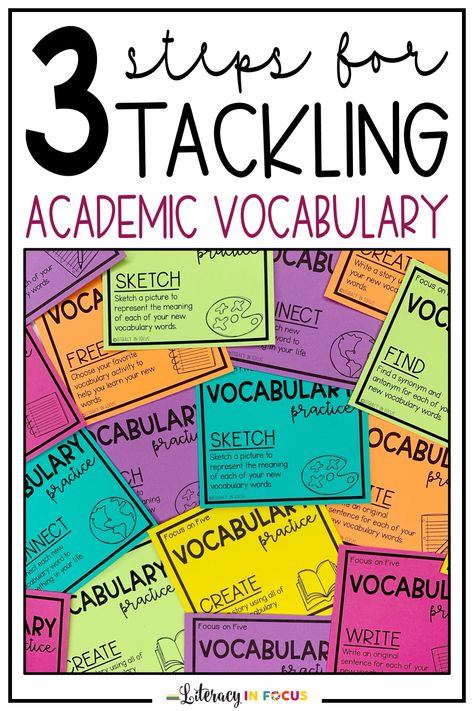 Middle School Reading Intervention Classroom, Middle School Reading Centers, Academic Intervention Strategies, Middle School Reading Intervention Activities, Vocabulary Strategies Elementary, High School Reading Intervention, Teaching Vocabulary Elementary, Literacy Activities Middle School, Tier 3 Reading Interventions