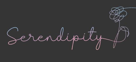 Serendipity Tattoo Symbols, Serendipity Definition Aesthetic, Serendipity Jimin Wallpaper, Jimin Inspired Tattoo, Jimin Serendipity Tattoo, Serendipity Tattoo Font, Serendipity Tattoo, Jimin Serendipity Lyrics, Serendipity Definition