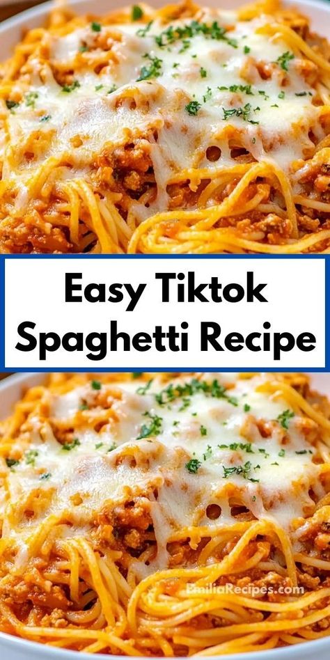 Looking for a family-friendly recipe? This TikTok Spaghetti Recipe is not only delicious but also encourages everyone to gather around the table, creating memorable moments over a comforting, satisfying meal.