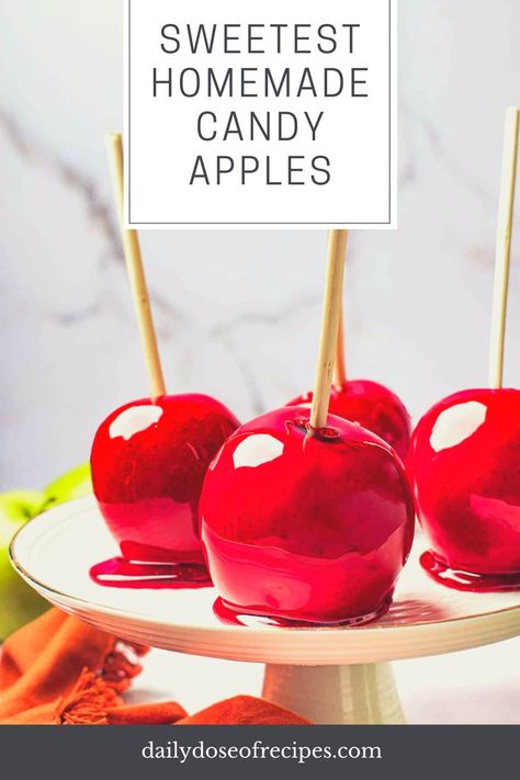 Let's all go back to childhood. Candy Apple Photography, Cinnamon Candy Apple Recipe, Red Objects, Portfolio Typography, Carnival Snacks, Halloween Candy Apples, Candied Apples, Candy Apple Recipe, Pumpkin Heads