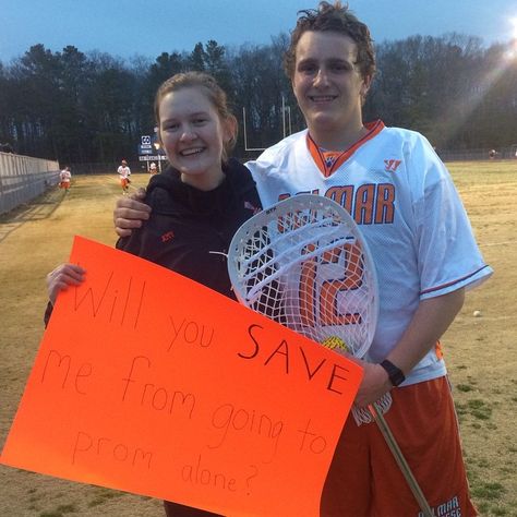 Tolo Proposal Ideas, Dance Proposal Ideas, Lacrosse Party Favors, Winter Formal Proposal, Promposal Ideas For Him, Lacrosse Promposal, Lacrosse Decorations, Formal Proposal, Lacrosse Party