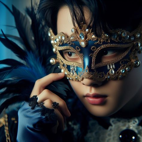 Masquerade Ball Masks For Men, Fancy Aesthetic, Exo Aesthetic, Outfit Kpop, Exo Art, Art Edit, Exo Fan Art, Asian Man, Exo Kyungsoo