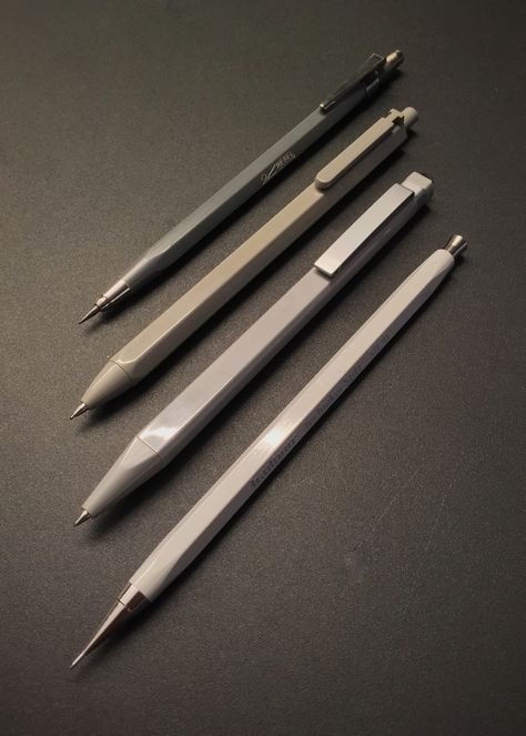 Metal Mechanical Pencil, Cool Mechanical Pencils, Mechanical Pencils Aesthetic, Technical Pencil, Mechanical Pen, Lead Pencils, Minimal Stationery, Lead Pencil, Lead Holder