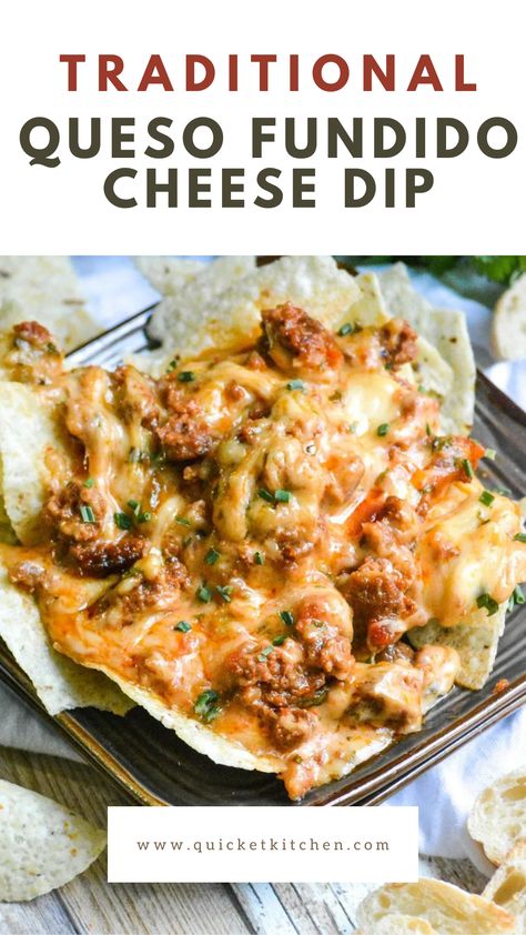 Best Queso Fundido, Flaming Cheese Mexican, Queso Fundido Crockpot, Homemade Queso Fundido, Queso Flameado Recipe, Queso Fundito, Queso Fundido With Chorizo, Slow Cooker Queso, Queso Fundido Recipe