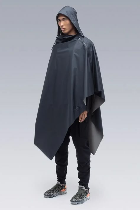 Futuristic Military Uniform, Space Fashion Futuristic, Mens Modern Fashion, Mall Video, Climbing Fashion, Military Poncho, Mens Cape, Space Walk, Systems Design