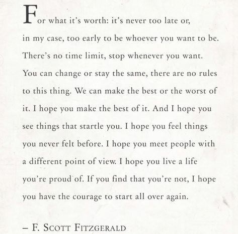 June Quotes, Fitzgerald Quotes, For What It's Worth, Sea Wallpaper, F Scott Fitzgerald, Philosophy Quotes, Never Too Late, Love Words, Poetry Quotes