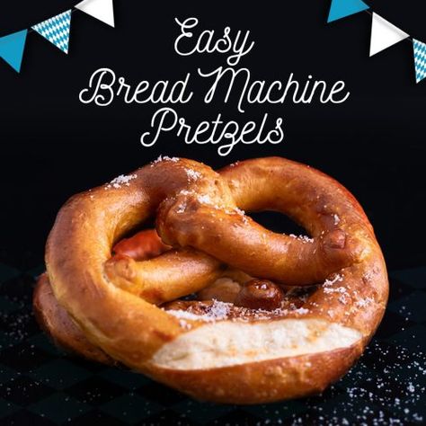 Bread Machine Soft Pretzels - The Happy Housewife™ :: Cooking Pretzel Recipe Bread Machine, Pretzel Maker, Chicken Bryan, Bread Machine Recipes Sweet, Easy Bread Machine Recipes, Pretzel Bread, Pretzel Dough, Soft Pretzel Recipe, Bread Maker Recipes