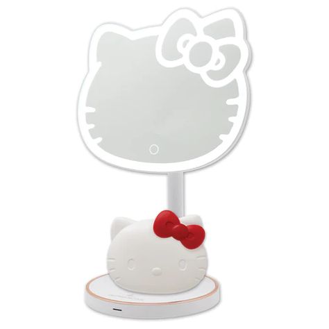 Hello Kitty Mirror, Paznokcie Hello Kitty, Hello Kitty Bedroom, Sanrio Stuff, Hello Kitty Makeup, Hello Kitty Rooms, Impressions Vanity, Hello Kitty Aesthetic, Makeup Vanity Mirror