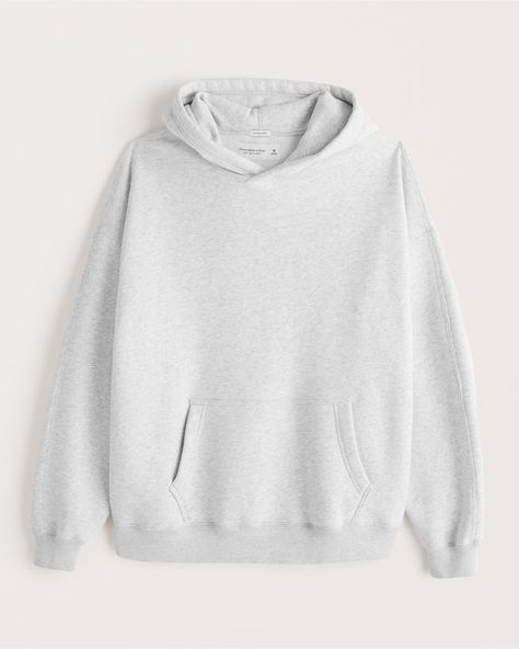 Men's Oversized Essential Popover Hoodie | Men's Tops | Abercrombie.com Xmas Wishes, Shoe Wishlist, American Clothing, Men's Tops, Abercrombie Kids, Back To School Outfits, Costume Outfits, Oversize Hoodie, Christmas Wishlist