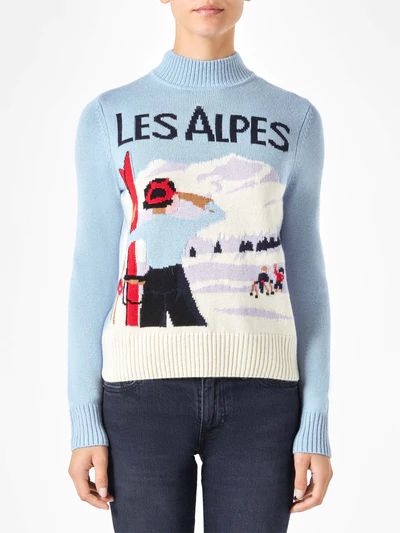 Apres Ski Outfits, High Neck Jumper, Ski Fashion, Skiing Outfit, Saint Barth, Womens Crewneck, High Neck Long Sleeve, Beauty Collection, Knit Jumper