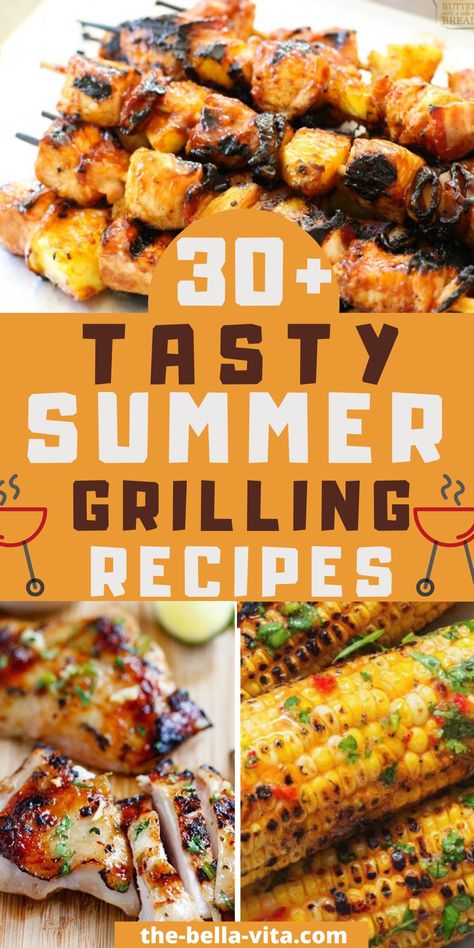 summer gri lling recipes, summer gri lling ideas, summer gri ll recipes , summer grillsummer gri lling recipes dinner , summer gri lling food , summer gri lling, Dinner Ideas On The Grill Summer, Quick Meals On The Grill, Easy Bbq Grill Recipes, Food Recipes Grill, Food To Grill Ideas Easy, Dinner On Grill Ideas, Grilling Out Recipes, Just Meat Recipes, Summer Grill Food