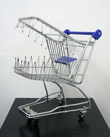 Consumerism: I Shop Therefore I Am Albert Einstein, Recife, Picture Writing Prompts, Visual Metaphor, Shopping Trolley, Deco Originale, A Level Art, Fitness Advice, Sculpture Installation