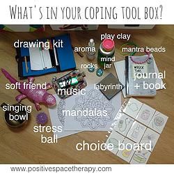 Coping Toolbox, Health Posters, Adolescent Health, Art Therapy Projects, School Social Work, Therapeutic Activities, Health Ideas, Counseling Activities, Art Therapy Activities