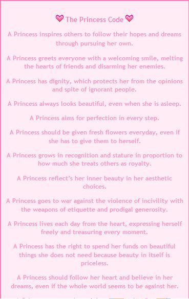 Princess Etiquette <3 Kawaii, Kawaii Subliminal, Princesscore Aesthetic, Ignorant People, Princess Quotes, Im A Princess, Etiquette And Manners, Vie Motivation, Charm School