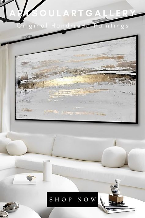 GOLD LEAF ABSTRACT ART LARGE CANVAS, GOLD LEAF ACRYLIC PAINTING, HOME DECOR, Gold leaf abstract art 
Gold Leaf abstract painting, Gold Leaf Painting for living room
Original paintings for sale, White and gold leaf painting, White painting with gold Leaf, White and gold acrylic painting White And Gold Wall Art, Leaf Abstract Art, Dyi Painting, Large Wall Art Living Room, Leaf Abstract, Original Abstract Art Painting, Art Large Canvas, Leaf Painting, Original Paintings For Sale