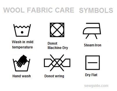 40+ Fabric care labels & Laundry washing symbols with their meanings - Sew Guide Fabric Care Symbols, Washing Symbols, Fabric Care Labels, Care Symbol, Warm Clothes, Dupion Silk, Straight Kurta, Traditional Fabric, Petrol Blue