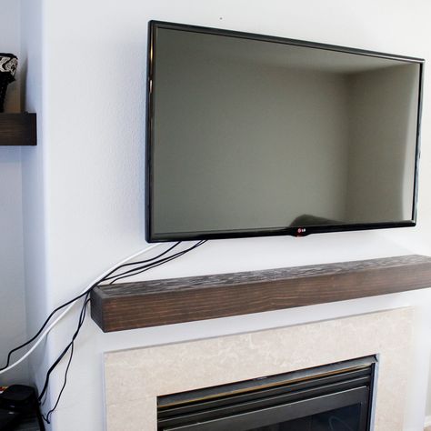 Tv Cord Cover, Hide Tv Cords, Tv On The Wall, Hide Tv, Tv Cords, Hide Cables, Hidden Tv, Tv Design, Cord Cover