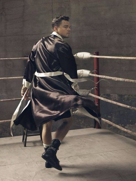 In boxing robe Boxing Robe, Mark Seliger, Shutter Island, Young Leonardo Dicaprio, Most Handsome Actors, Leo Dicaprio, Famous Americans, California Photography, Matthew Mcconaughey