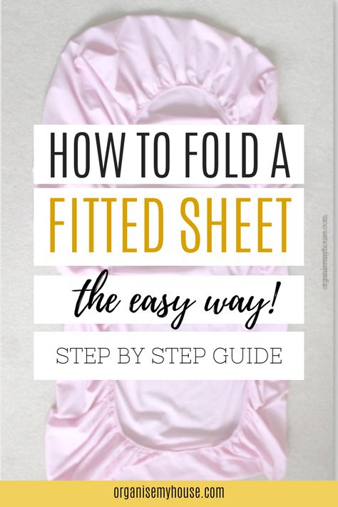 Folding Sheets Fitted, Fitted Sheets Folding, Folding Fitted Sheets Easy, Folding A Fitted Sheet How To, Easy Way To Fold Fitted Sheets, Fold Fitted Sheet How To, Folding Sheets Hack, How Do You Fold A Fitted Sheet, Fold Fitted Sheet Easy