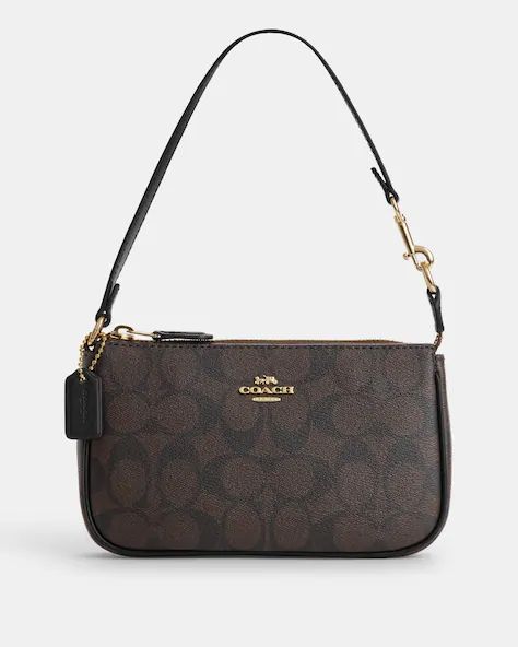 Coach Small Shoulder Bag, Tas Coach, Coach Nolita 19, Nolita 19, Coach Nolita, Brown Coach Purse, Clothes Wishlist, Trendy Purses, Handbag Essentials