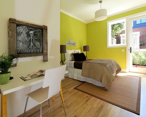 Lime Green Color Combinations, Lime Green Bedroom, Modern Girl Bedroom Designs, Spanish Bedroom, Lime Green Bedrooms, Lime Green Walls, Green Bedroom Walls, Green Color Combinations, Bedroom Color Combination