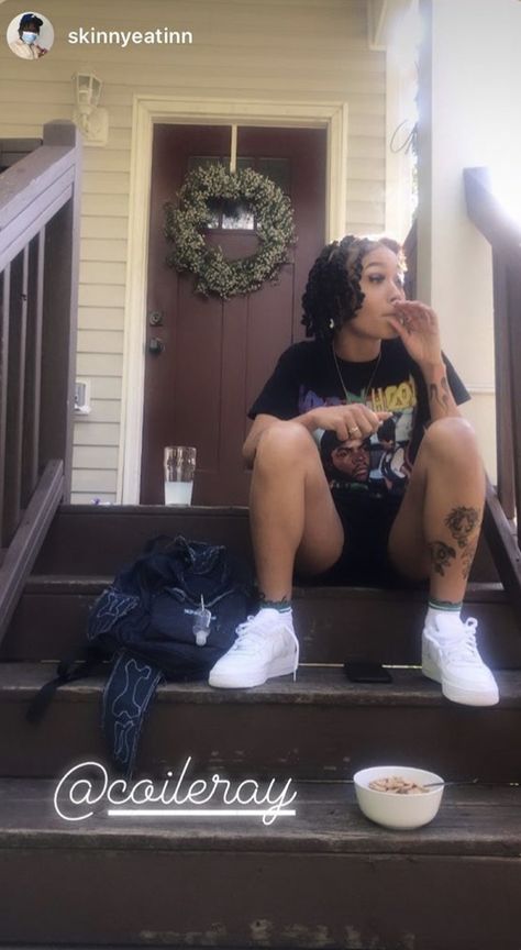 Coi Leray, Y2k Fits, Afro Style, Curly Hair Routine, Streetwear Fashion Women, Tomboy Fashion, Baddie Outfits Casual, Celebrity Outfits