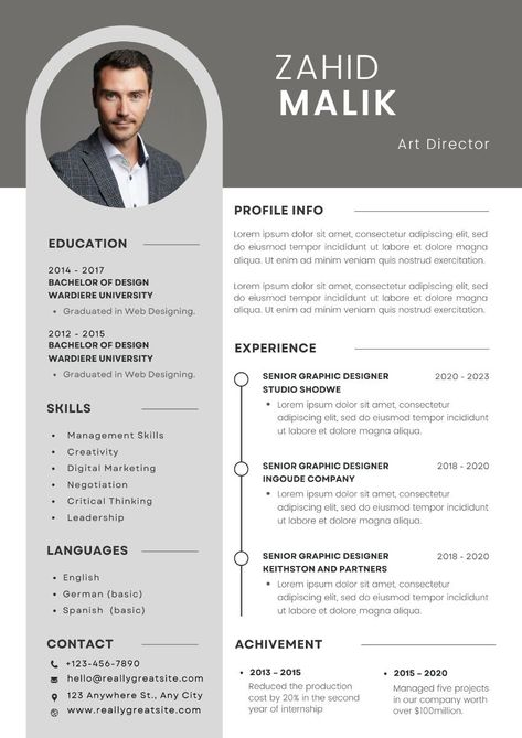 resume template customer service Creative Cv Template, Resignation Letters, Resume Summary, Modern Cv, Creative Cv, Create A Resume, Design Cv, Professional Cv, Perfect Resume