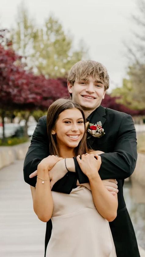 Elegant Wedding Reception Dress, Prom Couple Poses, Poses Prom, Lewisville Texas, Prom Dress Elegant, Prom Pictures Couples, Prom Picture Poses, Prom Picture, Prom Couples