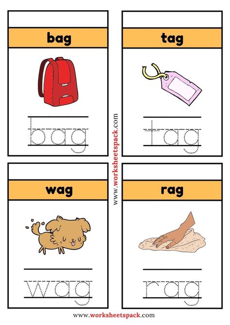 Free Ag Family Words with Pictures - worksheetspack Ag Family Words Worksheet, Ag Words Worksheets, Ag Family Words, Ag Words, Ag Word Family, Family Words, Cvc Worksheets, Word Family Activities, Free Poster Printables