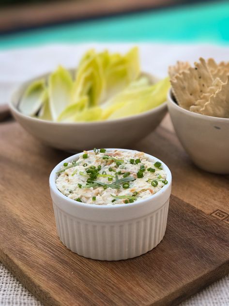 Smoked Trout Rillettes Recipe — Cooks Without Borders Trout Pate, Fish Dip Recipe, Rillettes Recipe, Smoked Trout Pate, Smoked Trout Dip, Smoked Salmon Pate, Smoked Fish Dip, Super Easy Appetizers, Dip Recipes Appetizers