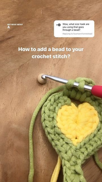 Nora | XY Craft Studio on Instagram: "How to add a bead to your crochet stitch, part two. Part one can be found in my previous reel. Save this for later😌 Crochet pattern used in the video: Lovebird Bookmark by @xy_craftstudio #crochettips #crocheting #bead #crochetlove #crocheted #crochetideas #lovebird #valentinesdaycrochetpattern" Your Crochet, Crochet Stitch, Craft Studio, Crochet Crafts, Love Birds, Crochet Stitches, Needlework, Crochet Pattern, Knit Crochet