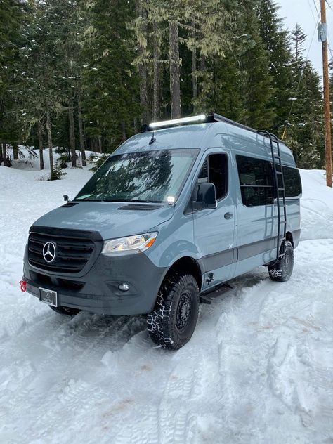 Mercedes Van Campers, Mercedes Van Conversion, Van Conversion Exterior, Camper Van Exterior, Mercedes Sprinter Camper Conversion, Sprinter Van Exterior, Mercedes Benz Sprinter Van, Overland Van, Sprinter Camper Conversion