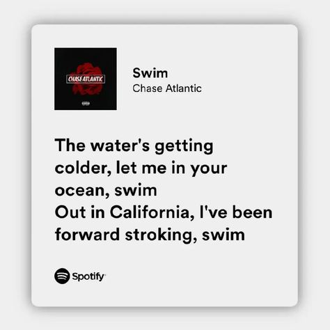 Indie Lyrics, Red Song, Music Poster Ideas, Words That Describe Feelings, Chase Atlantic, Favorite Lyrics, Just Lyrics, Song Playlist, Sweet Words