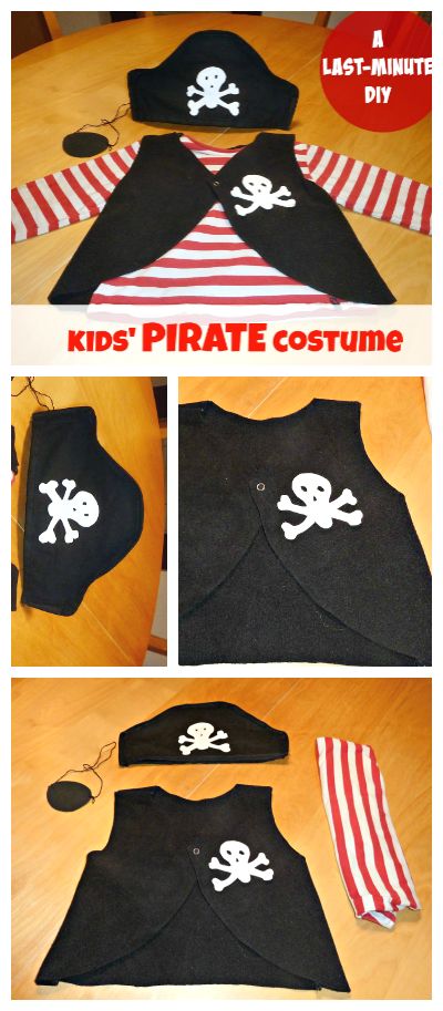 An easy idea for a last minute DIY PIRATE costume. Have a look! Diy Pirate Costume, Carnaval Diy, Homemade Pirate Costumes, Pirate Costume Kids, Diy Pirate, Pirate Costume Diy, Pirate Costumes, Costume Carnaval, Diy Sy