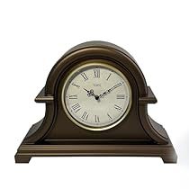 Desk & Shelf Clock, Farmhouse Mantel, Clock Vintage, Shelf Clock, Retro Clock, Mantel Clocks, Desk Shelf, Tabletop Clocks, Mantle Clock