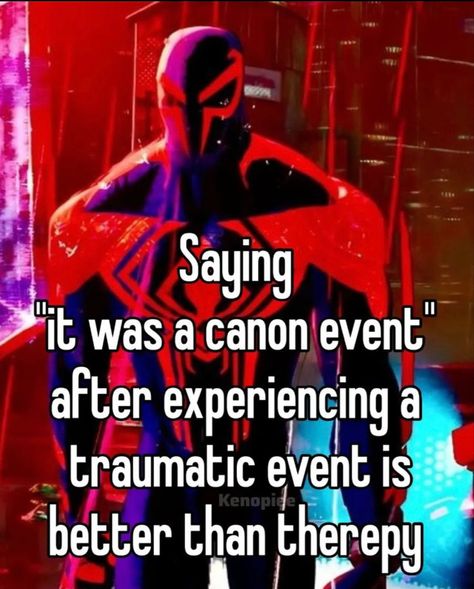 Spider Verse Meme Funny, Canon Event Spiderman, Miguel O'hara Funny, Miguel Ohara X Yn, Canon Event, Spiderman Stuff, Miguel Ohara, Spider Man Across The Spider Verse, Spaider Man