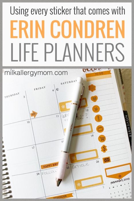 Erin Condren Life Planner Monthly Page, Sticker Themes, Planner Monthly Layout, Planners Ideas, Planning Life, Couponing 101, Erin Condren Planner Stickers, Small Business Planner, Effective Time Management