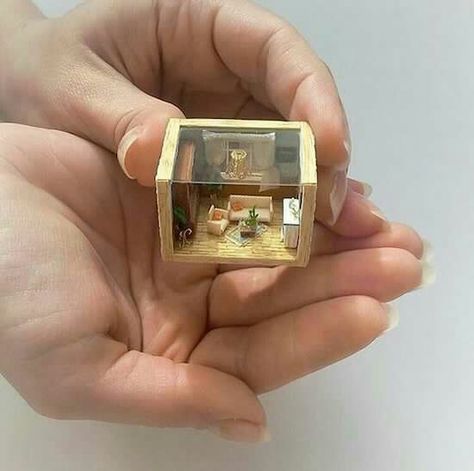 Tatuaje Hello Kitty, Micro Dollhouse, Hadiah Diy, Tiny Stuff, Mini Stuff, Miniature Rooms, Mini Craft, Tiny Things, Miniature Diy