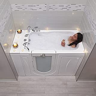 Drop In Tub Ideas, Door Lock System, Drop In Tub, Walk In Bathtub, Walk In Bath, Walk In Tubs, Tub Ideas, Swinging Doors, Acrylic Bathtub